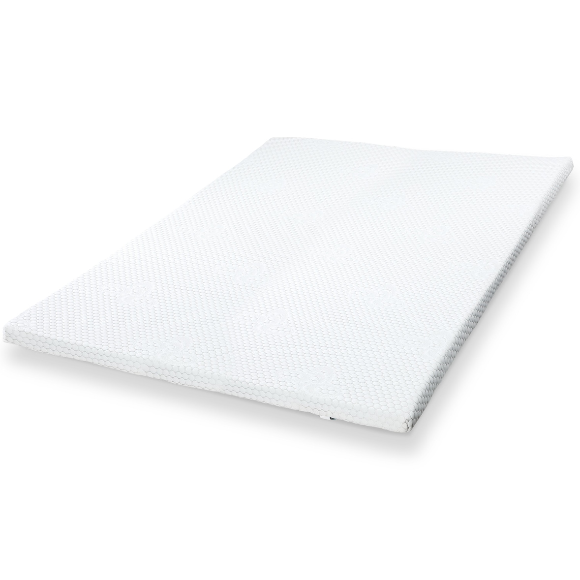 The White Stone Topper Viscoelastico Memory Foam H3 | Matratzenauflage | Topper mit abnehmbarem Bezug | Antibakterieller Matratzenschutz 135x185