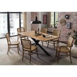 thumbnail of SIT Möbel Baumkante-Esstisch 180 cm aus Akazie | Platte 36 mm natur | Gestell Metall schwarz | B 180 x T 90 x H 78 cm | 15201-11 | Serie TABLES & CO