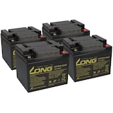 thumbnail of Akku Batterie Roller Elektromobil E-Scooter E Rex 1500 4x 12V 50Ah 48V AGM Blei Bleigel wie 55Ah 60Ah 66Ah kompatibel