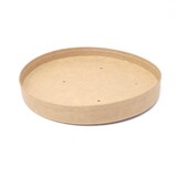 thumbnail of Deckel Double Disk für Pappbehälter Kraft 750 + 900 ml - Typ: Deckel  500 Stück