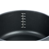 thumbnail of GSW Servierpfanne SilcoGuss noir 24 x 7,5cm mit Glasdeckel, induktionsgeeignet, backofengeeignet bis 180°C