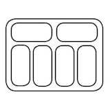 thumbnail of Combisteel Speiseeisvitrine Corsica 6X5 Liter