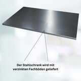 thumbnail of PROREGAL Stahlschrank BEE mit 6 verzinkten Fachböden | HxBxT 195x92x42cm | Grau-Hellblau | Werkstattschrank Werkzeugschrank Aktenschrank