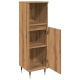 thumbnail of vidaXL Badschrank Artisan-Eiche 30x30x100 cm Holzwerkstoff