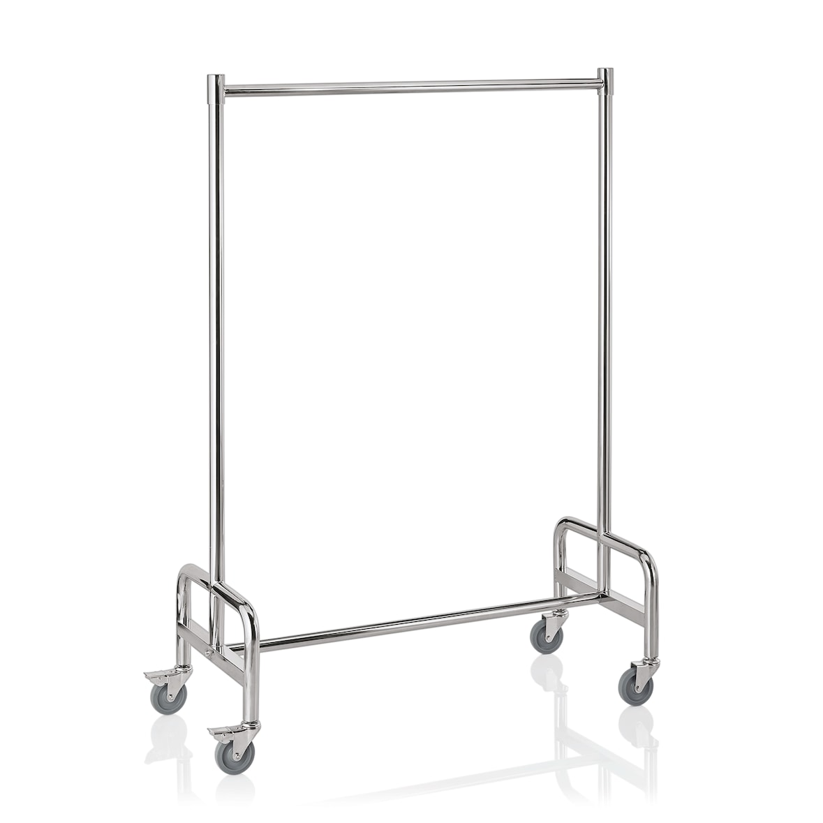 Chariot portemanteau 120 x 53 x 170 cm inox - Was Germany