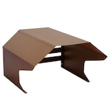 thumbnail of Robotmaaier garage HWC-L43, overkapping voor grasmaaier, metaal 40x59x69cm ~ bruin