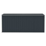 thumbnail of Abri de jardin mural Anthracite 118x382x178 cm Acier Modèle AbriModulable 34