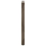 thumbnail of Pieds De Table De Bar En Acier Naturel, 2 Pièces, 60 X (110 111) Cm