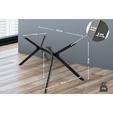 thumbnail of Tischbeine Cascada schwarz/S