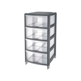 thumbnail of Tontarelli - cassettiera bambù 4 cassetti alti