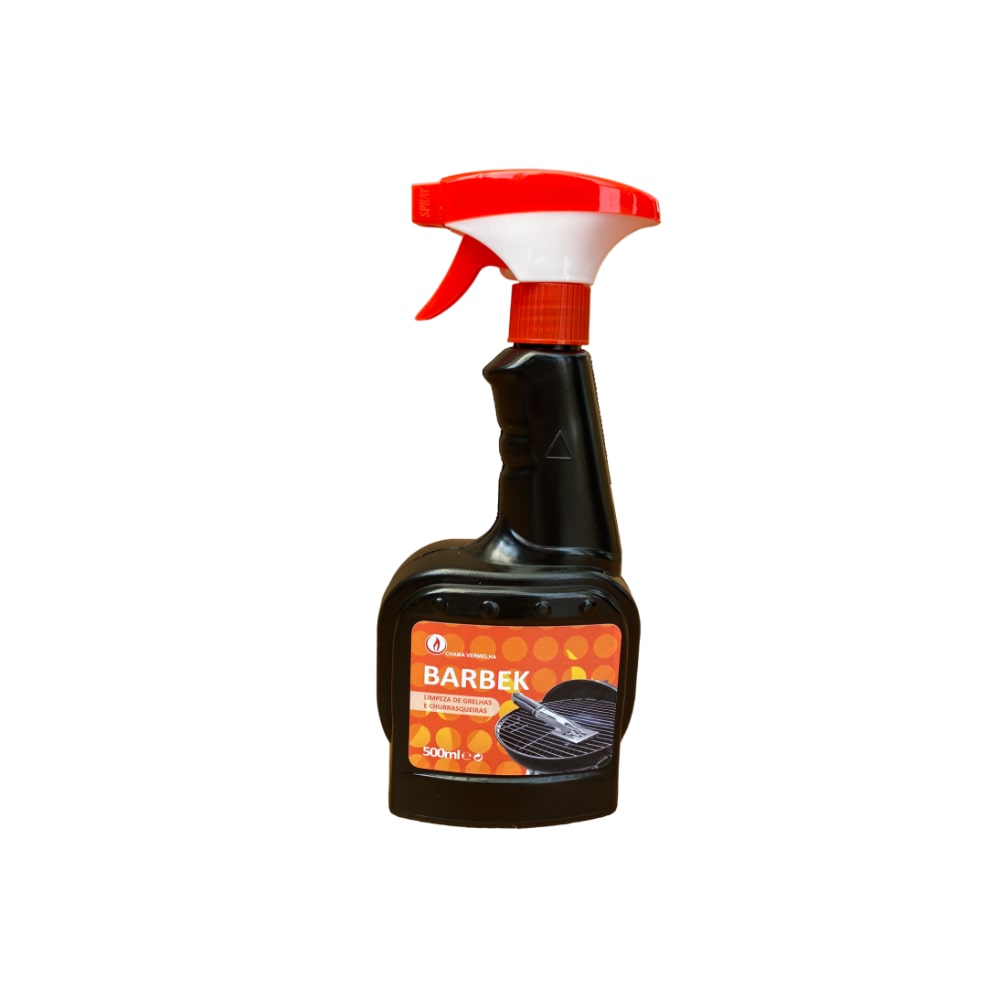 Caja de 12 envases de Limpiador de Parrillas y Barbacoas 500ml - Chama Vermelha