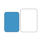 thumbnail of Plateau antidérapant en plastique Kristallon rectangulaire 356 x 457mm | Olympia - C559