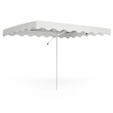 thumbnail of Parasol de marché forain 325x250cm Blanc - Armature Télescopique + Toile + Housse