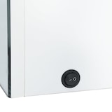 thumbnail of Helloshop26 - Badezimmerschrank mit LED-Spiegel Hochglanzweiß 62 x 14 x 60 cm Hochglanzweiß 02_0006583