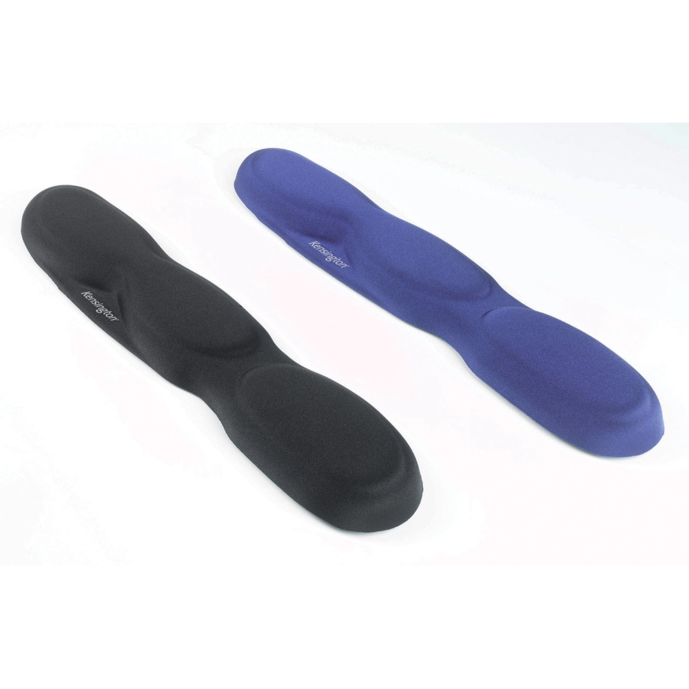 Apoio para pulsos de espuma para teclado em azul