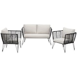 thumbnail of Garten-Loungeset Sundo im Rope-Design mit Polyrattan