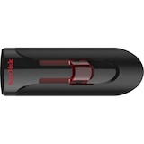 thumbnail of SanDisk UFM 64GB USB CRUZER GLIDE 3.0 USB-Stick USB Typ-A 3.2 Gen 1 (3.1 Gen 1) Schwarz, Rot