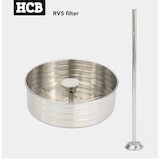 thumbnail of HCB Kaffeemaschine - 12 Liter - 80 Tassen - silber - 230V - Edelstahl