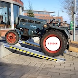 thumbnail of TRUTZHOLM 1x Profi Schwerlastrampe 255 cm 1650 kg Alu 30,5 cm Breite Auffahrrampe Verladerampe