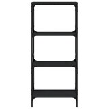 thumbnail of vidaXL Bücherregal 4 Böden Schwarz 59x35x132 cm Holzwerkstoff