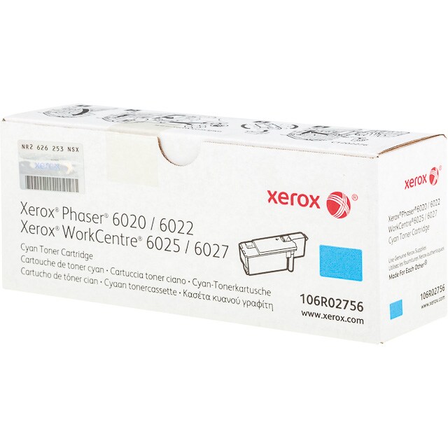 Laser/Kopierer XEROX 106R02756 XEROX PH6020 TONER CYAN