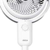 thumbnail of Ventilateur sur pied 50W blanc 3 Vitesses Oscillation 75° Tête Inclinable 90° Ventilateur de Maison Salon Chambre Bureau Jocca