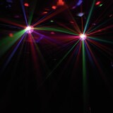 thumbnail of BC-4 Pilzkopf 6-farbig Diskokugel LED Effekt - RGBW + Orange +UV - drehend