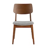 thumbnail of Pack de 2 chaises Susi couleur Noyer, bois massif