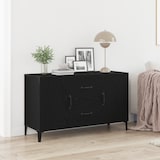 thumbnail of vidaXL Schwarzer Eichen-Sideboard - 100 x 36 x 60 cm - Aus Engineered Wood hergestellt