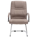 thumbnail of 2er Set Freischwinger Attila Stoff taupe