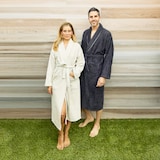 thumbnail of WellHome - Bademantel L/XL 100% Baumwolle 360GSM in Beige