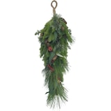thumbnail of Landelijke kerst decoratie hanger - Pinecone apples | 70 cm | kerst versiering | Groen
