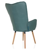 thumbnail of Sillón orejero / Sillón vintage HAVENIO I tejido menta hjh LIVING