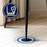 thumbnail of 2er Set Esszimmerstühle Cassis Samtbezug dunkelgrau/Samt