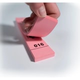 thumbnail of Lot de 20 Carnet 50 Tickets Vestiaires cartonnés - rose