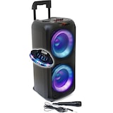 thumbnail of Enceinte Active Sono DJ IBIZA VENUS600 - LUMINEUSE KARAOKE 2 x 8"/20cm 600W, Bluetooth USB TWS, Batterie intégrée, OVNI LED