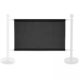 thumbnail of Toile noire pour séparateur de terrasse 100x69cm