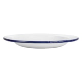 thumbnail of Pratos Rasos 'Enamelware'  Ø 24,3X2,8 Cm Branco Ferro Esmaltado (6 Unidades)