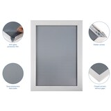 thumbnail of Klapprahmen Europel A4 25mm matt Weiß 355077