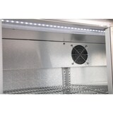 thumbnail of Expositor de bebidas de balcão, 3 portas basculantes, aço inoxidável/alumínio/vidro, 90x135x52cm, 280W, refrigeração por ar, 330L, Polar GL009