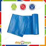 thumbnail of DayBays 10 Stk. Müllsäcke Premium 240L 100x125 cm HDPE Blau Extra Stark
