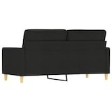 thumbnail of vidaXL 2-Sitzer-Sofa Schwarz 140 cm Stoff