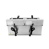 thumbnail of Fritadeira elétrica profissional 2x10L – 6 kW – inox – 20 L