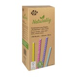 thumbnail of NATURALLY Trinkhalme aus Papier „Pünktchen“, dick, bunt, Ø8mm, 25cm, 150 Stk.