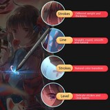 thumbnail of Tablette Graphique Portable Avec Stylet Sensible Pour Dessin Et Illustration YONIS