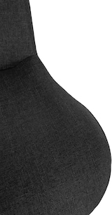 thumbnail of Barhocker PONOR - Samt Schwarz 50x50x85 cm Weiß | Barstuhl Höhenverstellbar Mit Lehne Drehbar Tresenhocker Tresenstuhl Kneipenhocker Kneipenstuhl