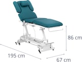 thumbnail of Helloshop26 - Massageliege mit 3 Motoren 250 kg türkis