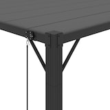 thumbnail of vidaXL Pergola mit Lamellendach 3x4 m Anthrazit Stoff und Aluminium