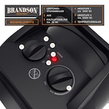 thumbnail of Brandson Bauheizer mit Tragegriff 3000W, Keramikheizer, Heizlüfter, Heizgebläse 3 kW, Überhitzungsschutz, Automatische Abschaltung, 2 Leistungsstufen
