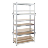 thumbnail of PROREGAL MegaDeal 3x étagère robuste RAGNAR, HxLxP 180x90x40cm, Charge du compartiment 175kg, Galvanisé, Étagère de garage, étagère de cave